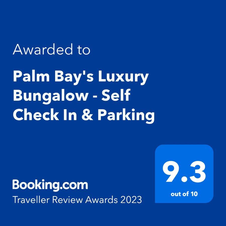 Palm Bay'S Luxury Bungalow - Self Check In & Parking Villa Margate Exterior foto